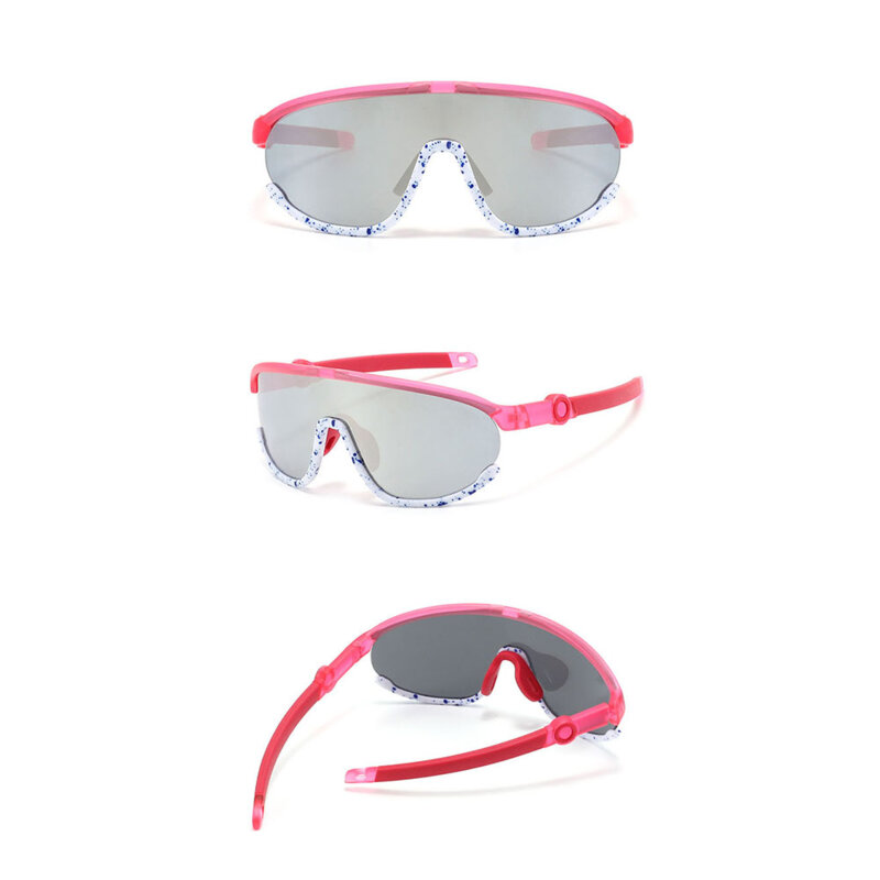 Ochelari sport cu protectie UV, pentru copii Techsuit 2025, roz
