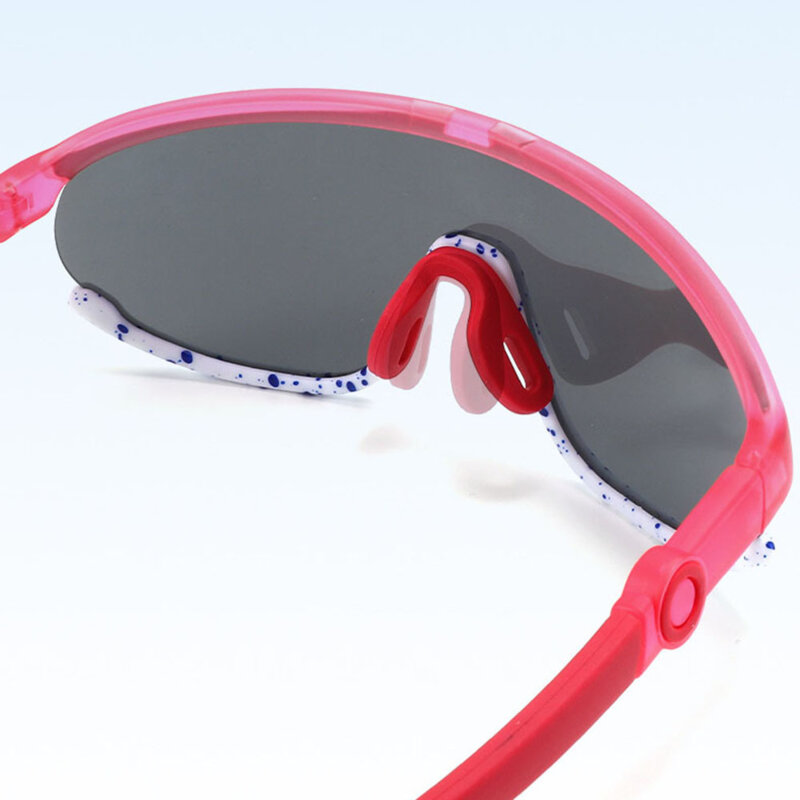 Ochelari sport cu protectie UV, pentru copii Techsuit 2025, roz