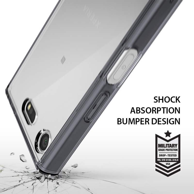 Husa Sony Xperia XZ1 Compact Ringke Fusion - Rose Gold