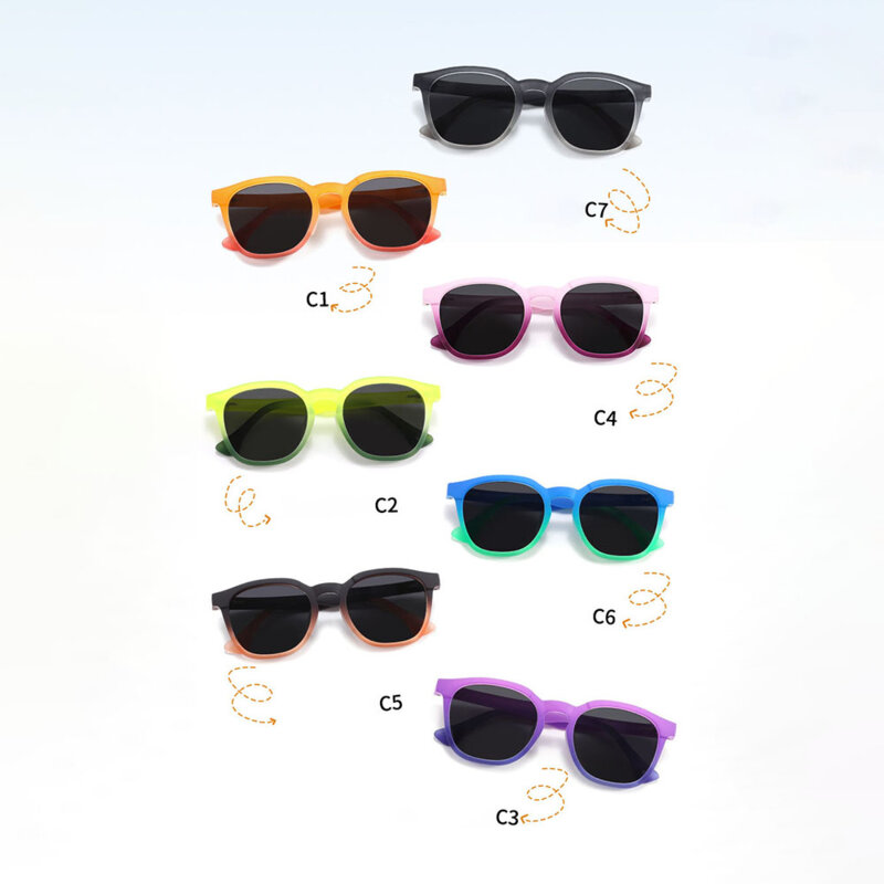 Ochelari de soare pentru copii Techsuit 691, negru