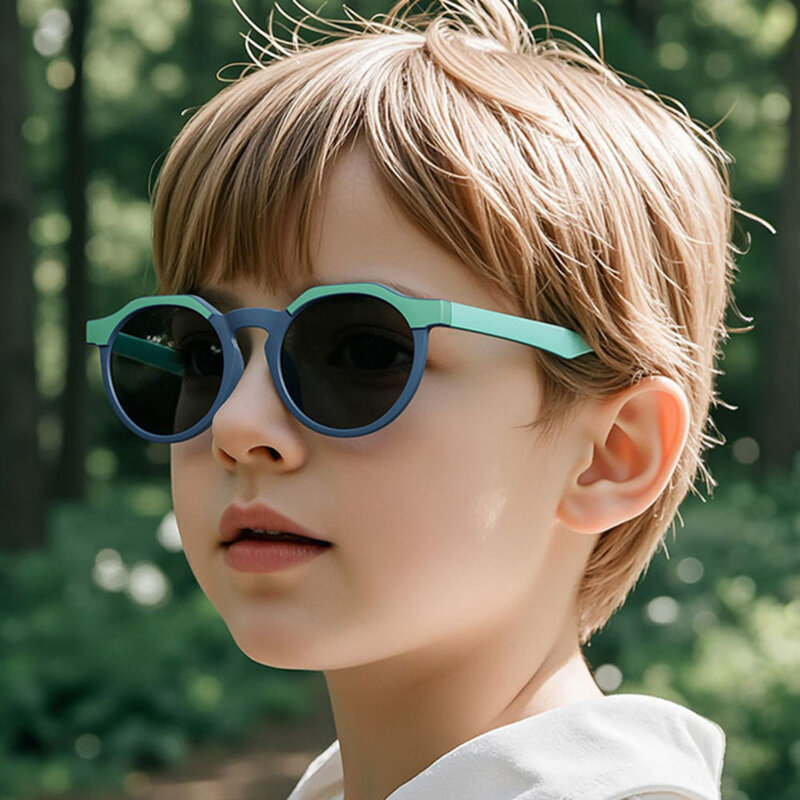 Ochelari de soare pentru copii Techsuit 601, mov/roz