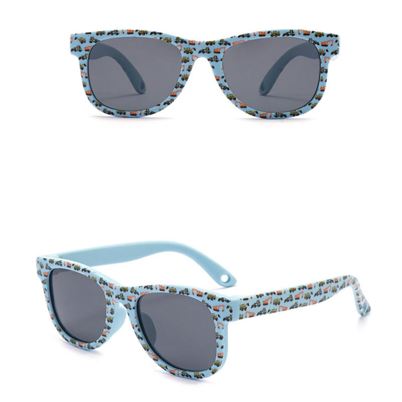 Ochelari de soare pentru copii Techsuit 5218, bleu