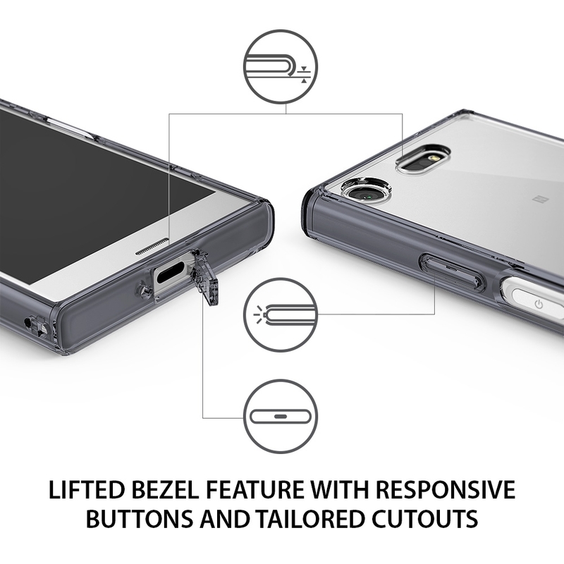 Husa Sony Xperia XZ1 Compact Ringke Fusion - Clear