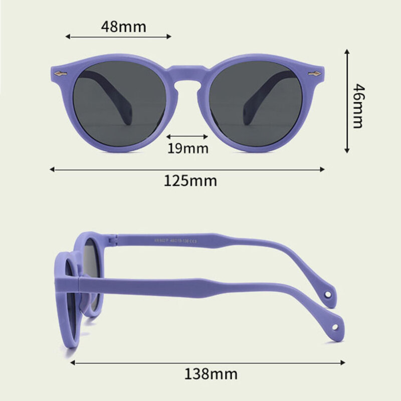 Ochelari de soare pentru copii Techsuit 602, negru