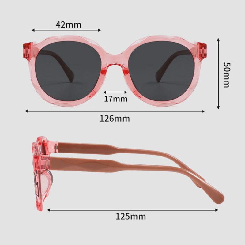 Ochelari de soare pentru copii, filtru UV Techsuit 627, roz
