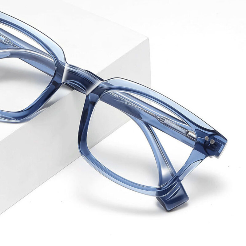 Ochelari de calculator, pentru barbati Techsuit, bleu transparent, LS084