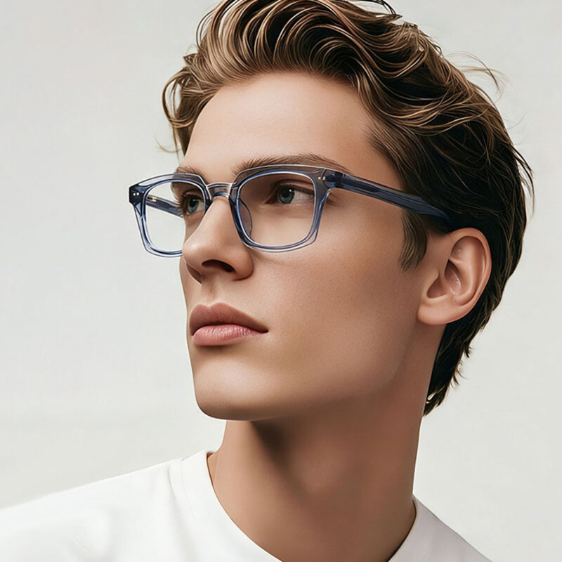 Ochelari de calculator, pentru barbati Techsuit, negru/transparent, LS084