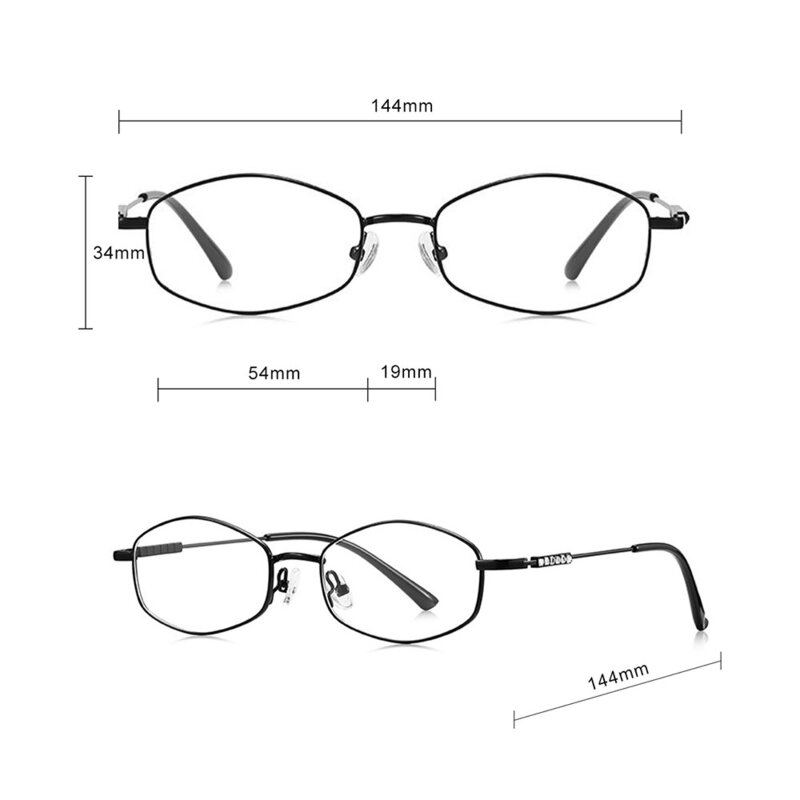 Ochelari pentru calculator dama micro Techsuit, auriu, LS501