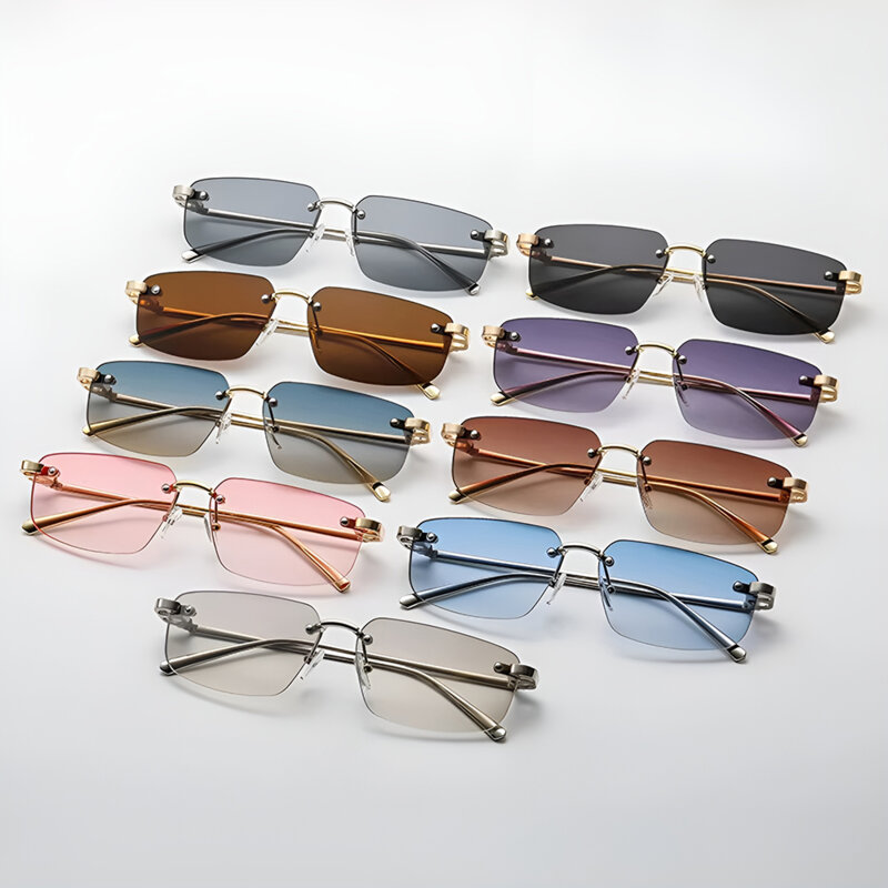 Ochelari de soare premium fara rama Techsuit S098, Royal