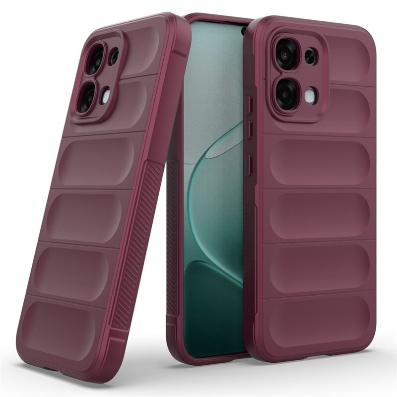 Husa Oppo A6 Pro 4G Techsuit Magic Shield, bordo