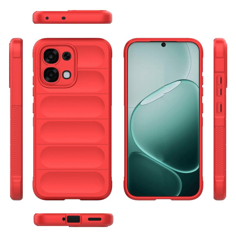 Husa Oppo A6 Pro 5G Techsuit Magic Shield, rosu