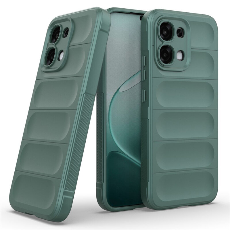 Husa Oppo A6 Pro 4G Techsuit Magic Shield, verde