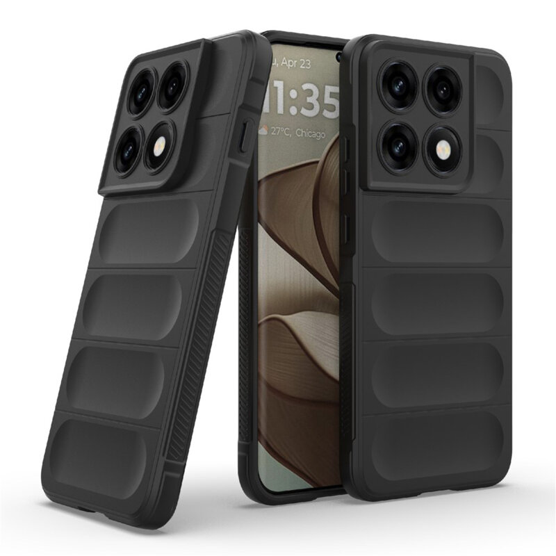 Husa Motorola Edge 70 Pro Techsuit Magic Shield, negru