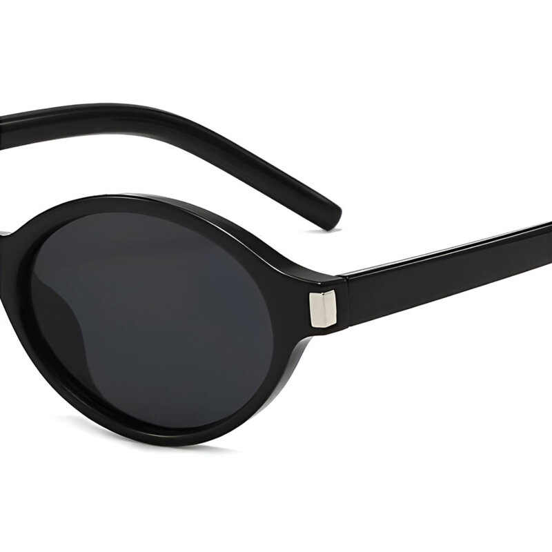Ochelari de dama retro-moderni Techsuit 3952, print/bleu