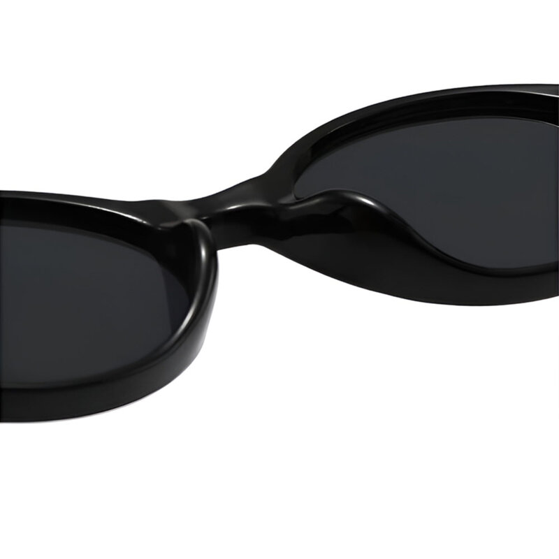Ochelari de dama retro-moderni Techsuit 3952, print/bleu