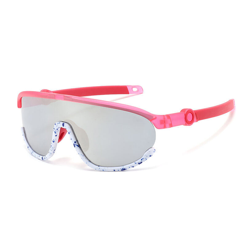 Ochelari sport cu protectie UV, pentru copii Techsuit 2025, roz