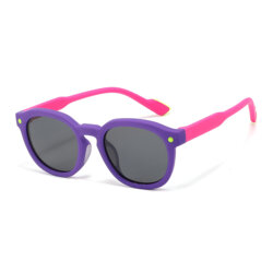 Ochelari pentru copii premium, filtru UV Techsuit 616, mov/roz
