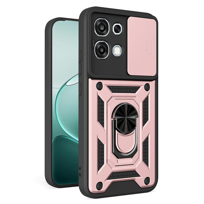 Husa Oppo A6 Pro 5G protectie camera Techsuit CamShield Series, roz