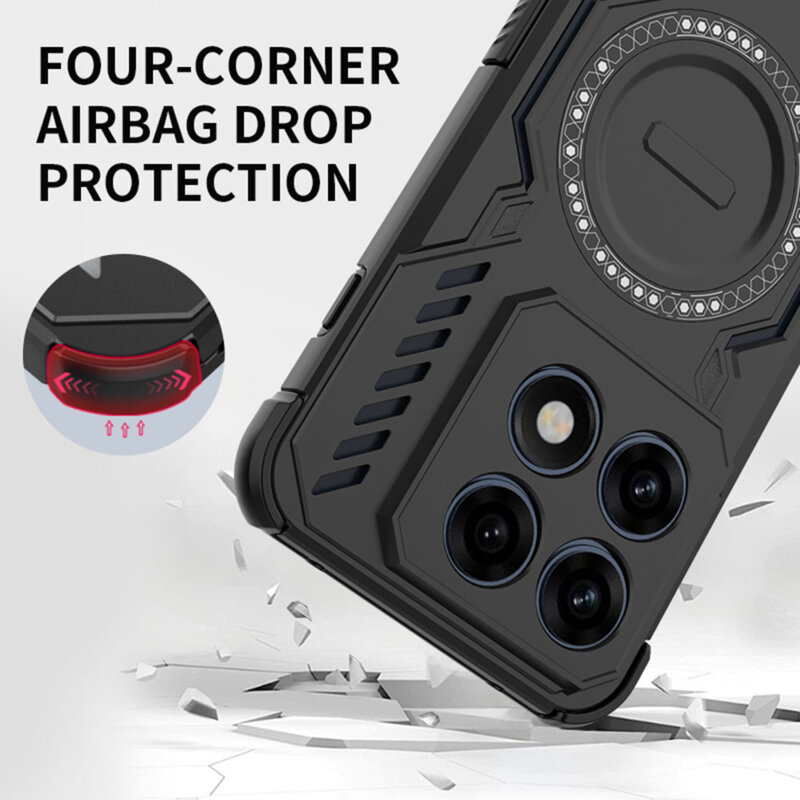 Husa Motorola Edge 70 Pro Techsuit ArmorMag Case, albastru