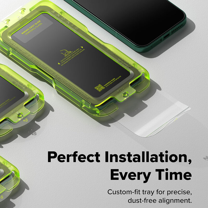 [Pachet 2x] Folie sticla Xiaomi 17 Ultra Ringke Easy Slide Tempered Glass, transparenta