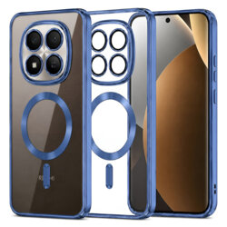 Husa premium Xiaomi Redmi Note 15 Pro+ 5G Techsuit Luxury Crystal MagSafe, albastru