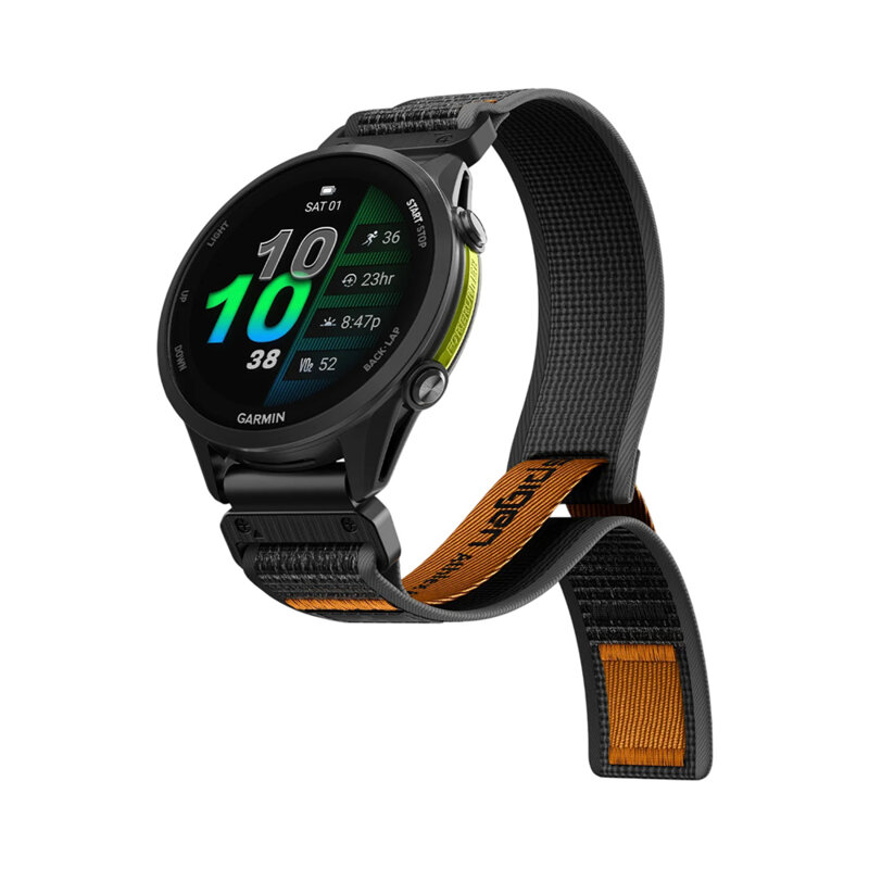 Curea Garmin Instinct 2 Camo Edition Spigen Athlex Air, negru