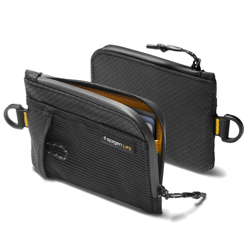 Portofel pentru carduri RFID Protection Spigen LF300, negru