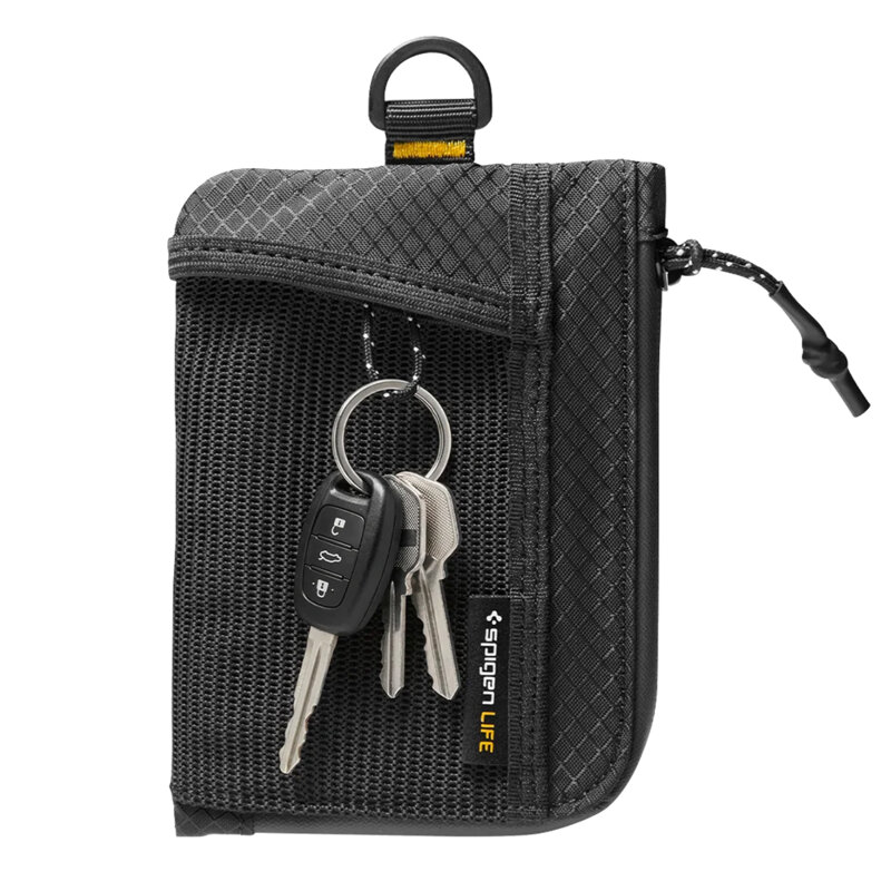 Portofel pentru carduri RFID Protection Spigen LF300, negru