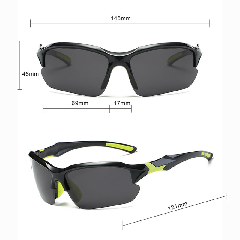 Ochelari de soare sport polarizati Techsuit 9301, albastru