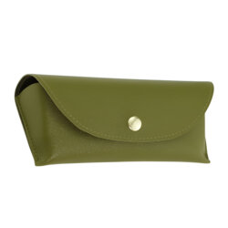 Etui pentru ochelari de vedere din piele Techsuit ETI4, verde