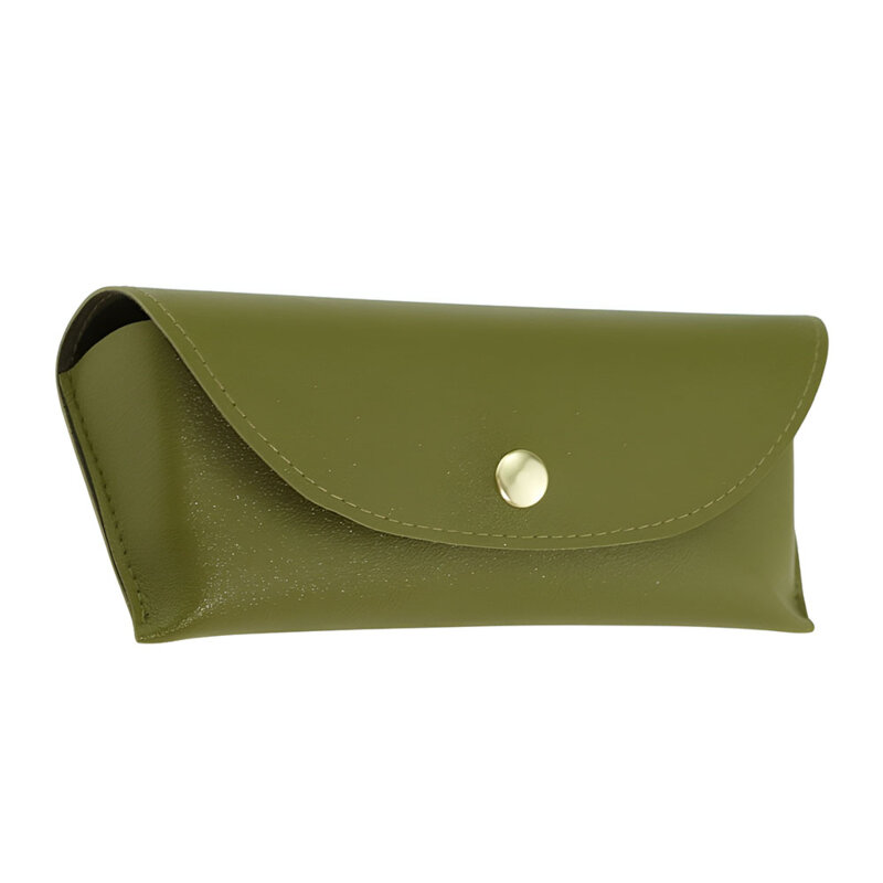 Etui pentru ochelari de vedere din piele Techsuit ETI4, verde