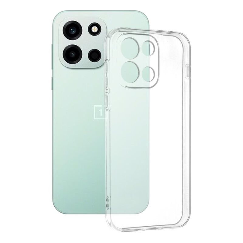 Husa OnePlus Nord 6 Techsuit Clear Silicone, transparenta