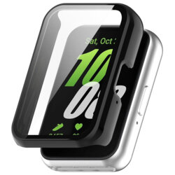 [Pachet 360°] Husa + folie Samsung Galaxy Fit3 Techsuit Defense, negru