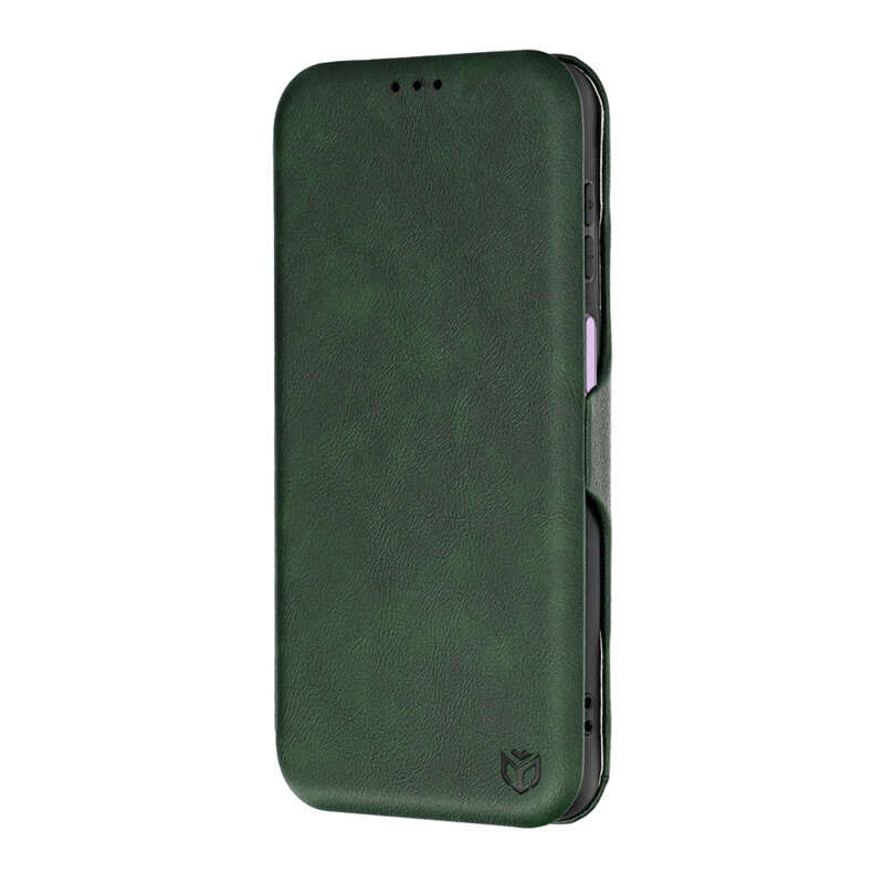Husa 360° Samsung Galaxy A27 5G Techsuit Safe Wallet Plus, verde