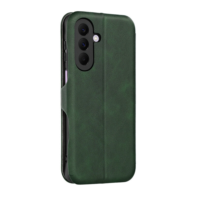 Husa 360° Samsung Galaxy A27 5G Techsuit Safe Wallet Plus, verde