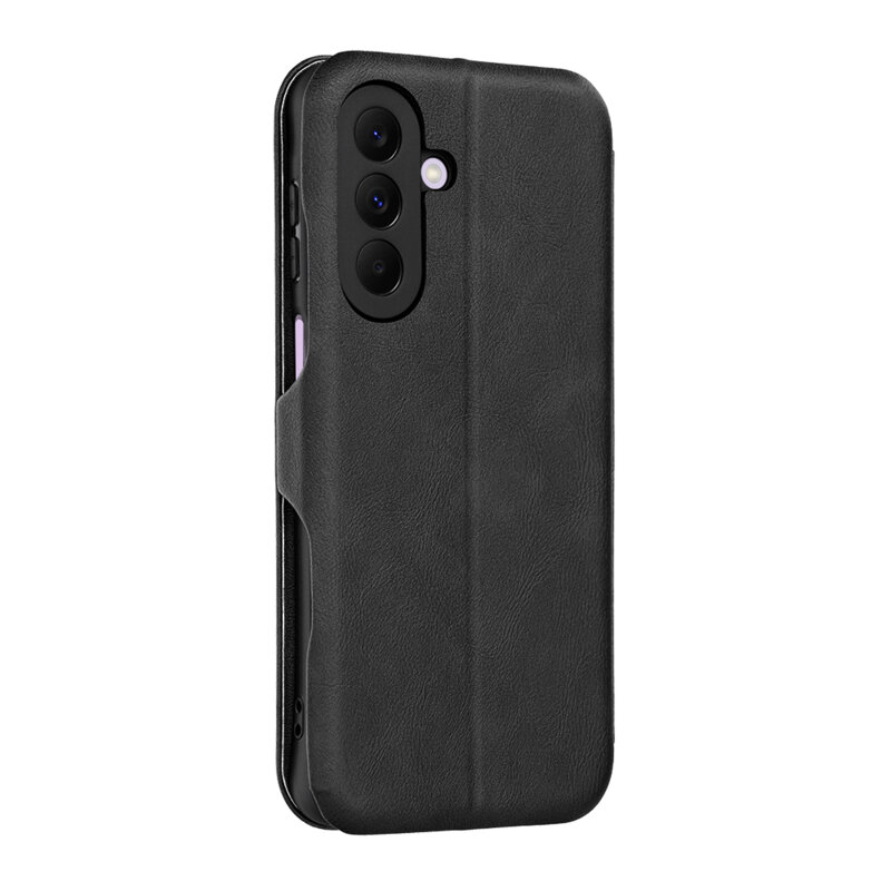 Husa 360° Samsung Galaxy A27 5G Techsuit Safe Wallet Plus, negru