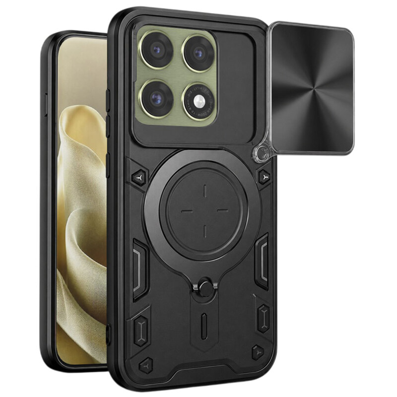 Husa Motorola Edge 70 Pro Techsuit CamGuard Pro, negru