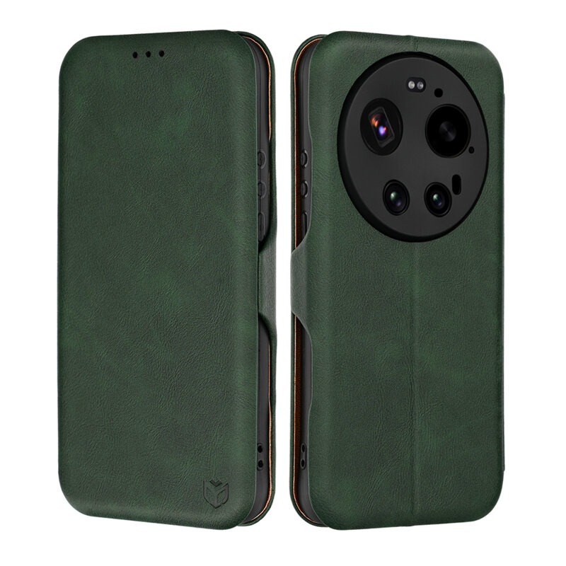 Husa 360° Xiaomi 17 Ultra Techsuit Safe Wallet Plus, verde