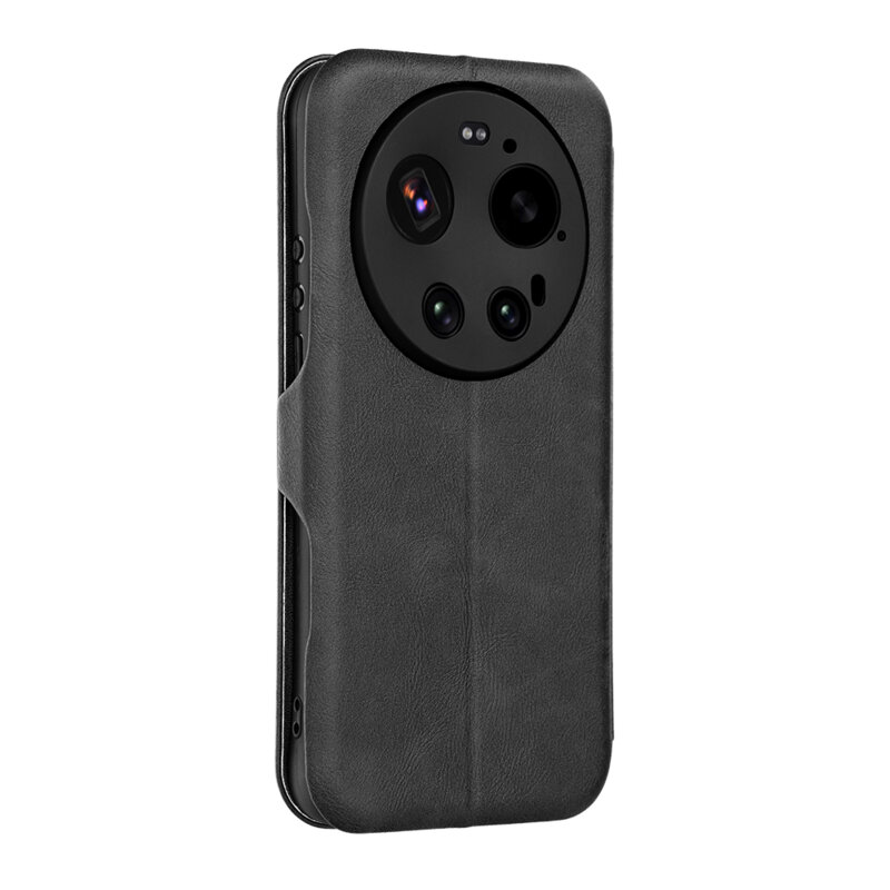 Husa 360° Xiaomi 17 Ultra Techsuit Safe Wallet Plus, negru