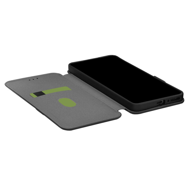 Husa 360° Xiaomi Redmi A7 Pro 4G Techsuit Safe Wallet Plus, negru