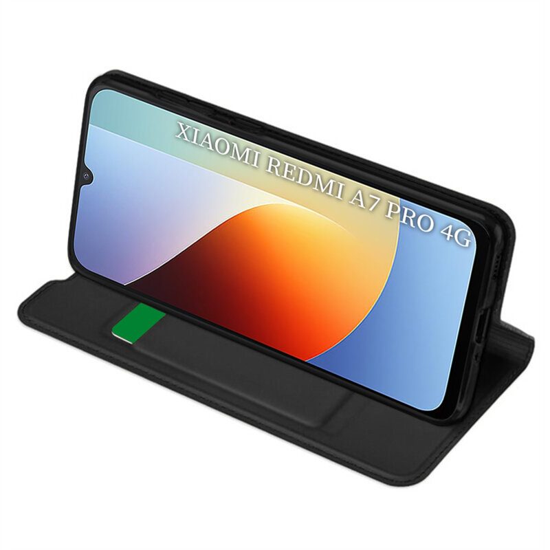 Husa Xiaomi Redmi A7 Pro 4G Techsuit Magskin Book, negru