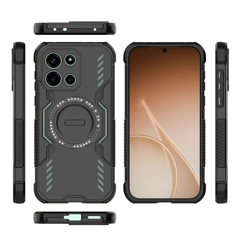 Husa OnePlus Nord 6 Techsuit ArmorMag Case, negru