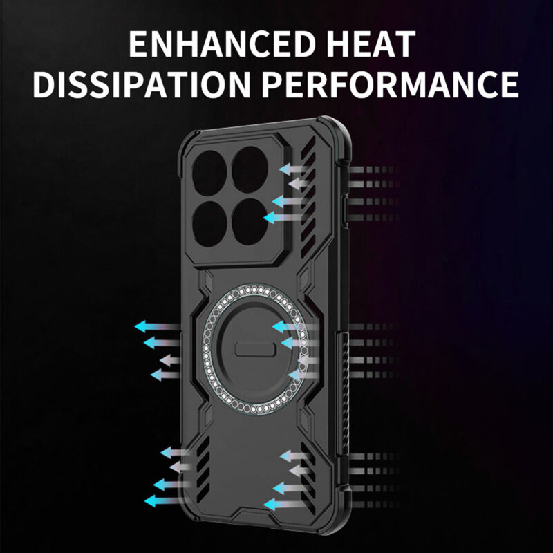 Husa OnePlus Nord 6 Techsuit ArmorMag Case, negru