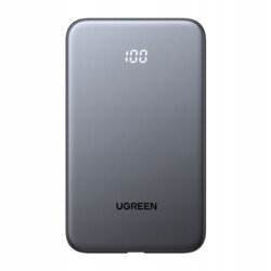 Baterie externa USB, Type-C 10000mAh Ugreen, 20W, gri, PB526