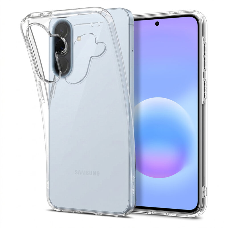 Husa Samsung Galaxy A57 5G Spigen Liquid Crystal, transparenta