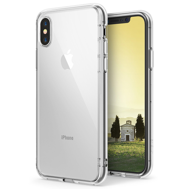 Husa iPhone X, iPhone 10 Ringke Fusion, transparenta