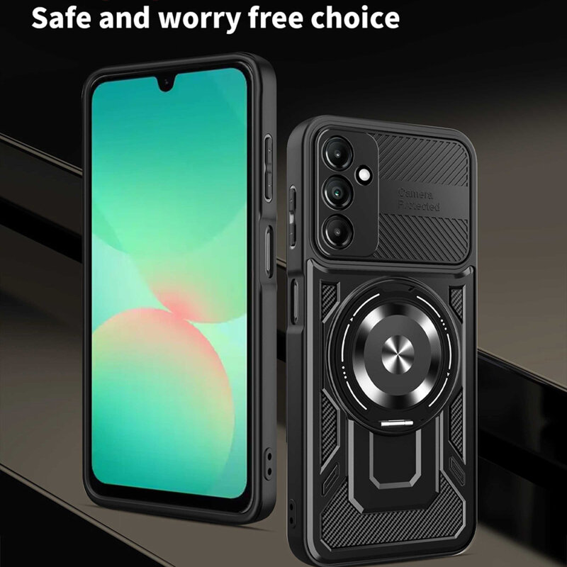 Husa Samsung Galaxy A27 5G Techsuit RuggedCam, negru
