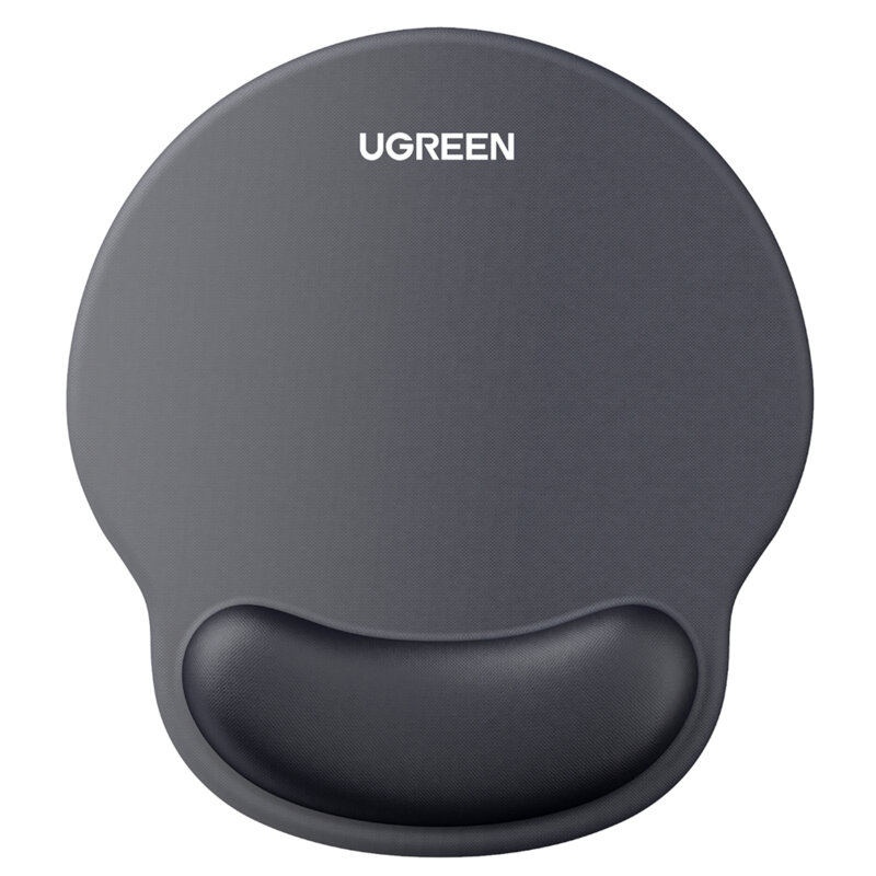 Mouse pad ergonomic cu suport pentru mana Ugreen 25245, negru