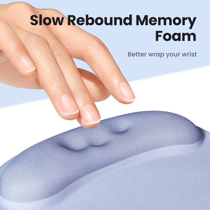 Mouse pad ergonomic cu suport pentru mana Ugreen 25244, gri