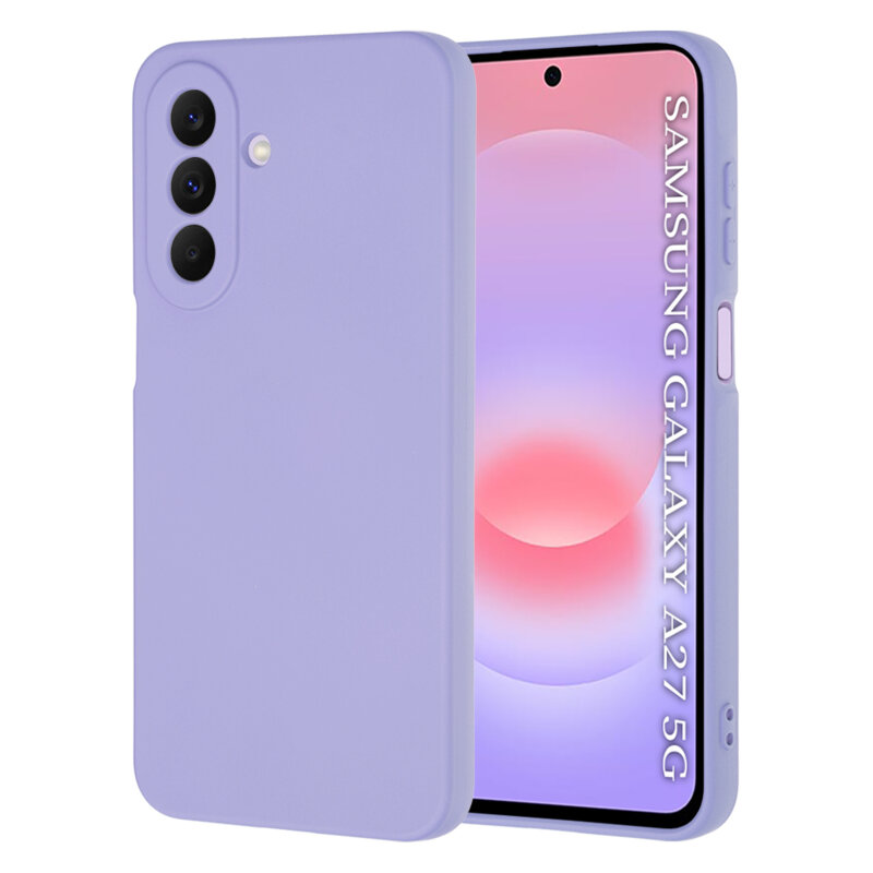 Husa silicon Samsung Galaxy A27 5G Techsuit SoftFlex, violet